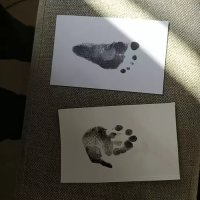 Мастилен отпечатък за бебе, снимка 4 - Други - 41665834