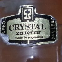Стар кристален сервиз, снимка 8 - Антикварни и старинни предмети - 34719062