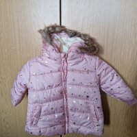 Зимно яке за момиченце, снимка 3 - Бебешки якета и елеци - 41898881