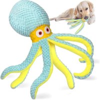 CIIVURR Squeaky Dog Интерактивна играчка за дъвчене Октопод, снимка 1 - За кучета - 42509856
