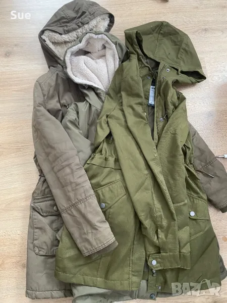 Дамски парки 3 бр. зелено комплект, снимка 1