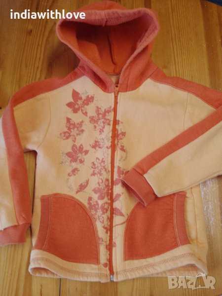 Памучен  ватиран суичър, снимка 1