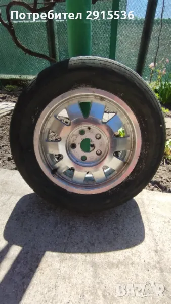 Алуминиева резервна джанта Ауди 15 5х100, снимка 1