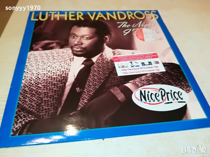 ПОРЪЧАНА-LUTHER VANDROSS-ВНОС ENGLAND 1803222227, снимка 1