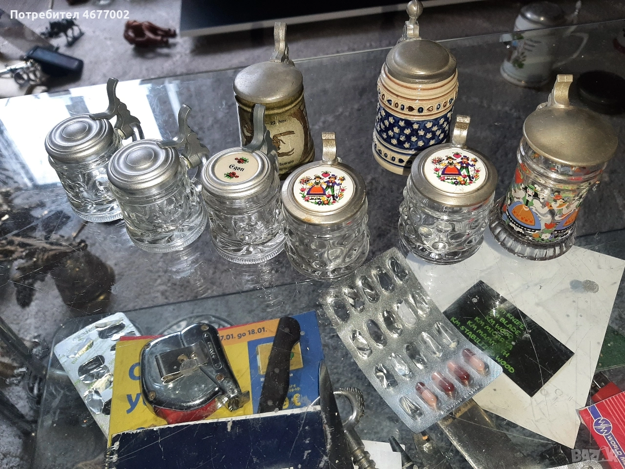 миниатюрни халби, снимка 1