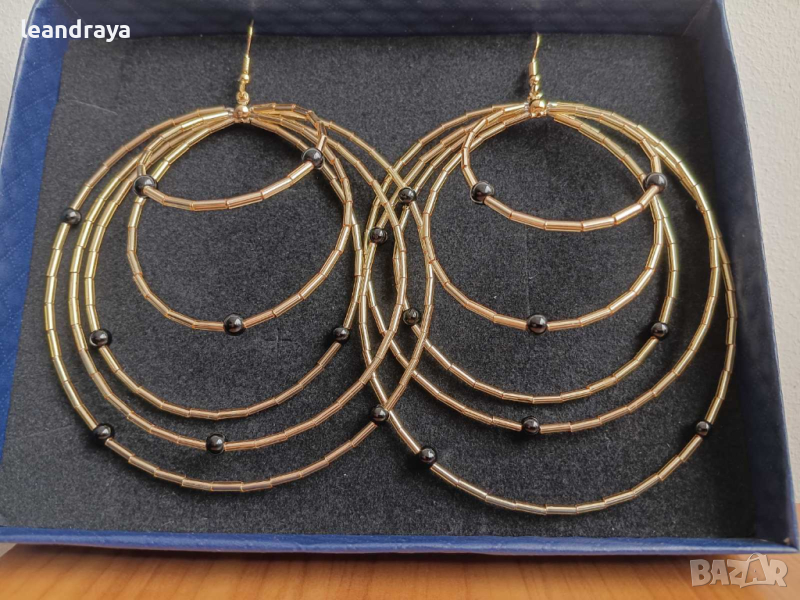 Ефектни обици рингове, снимка 1