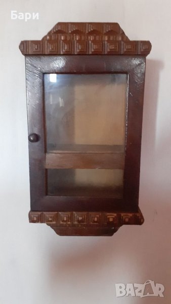 Стара дървена кутия за часовник, снимка 1