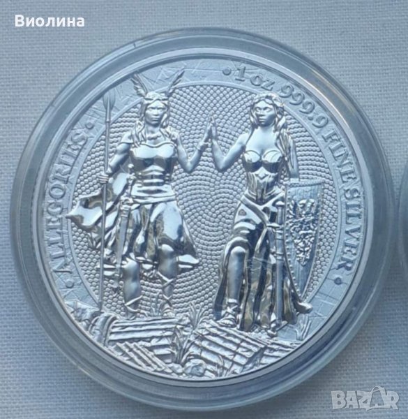 Сребро 1 OZ 2023 Германия , снимка 1