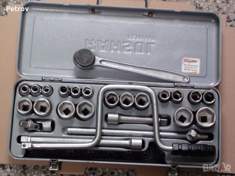 RAHSOL Germany - 1/2" PROFI Гедория !!! 100 % ORIGINAL RAHSOL Made in Germany !!! Вложки 10 - 32 mm , снимка 1