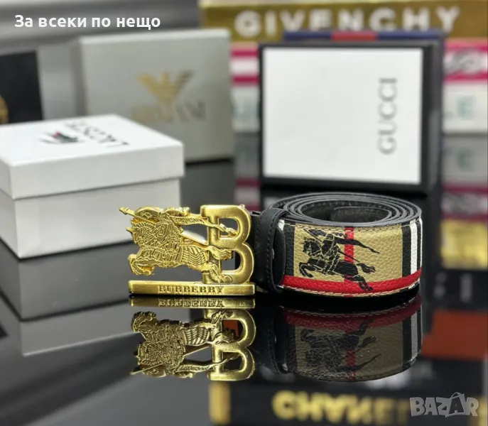 Burberry Колан Бърбъри - Налични Различни Цветове Код E141, снимка 1