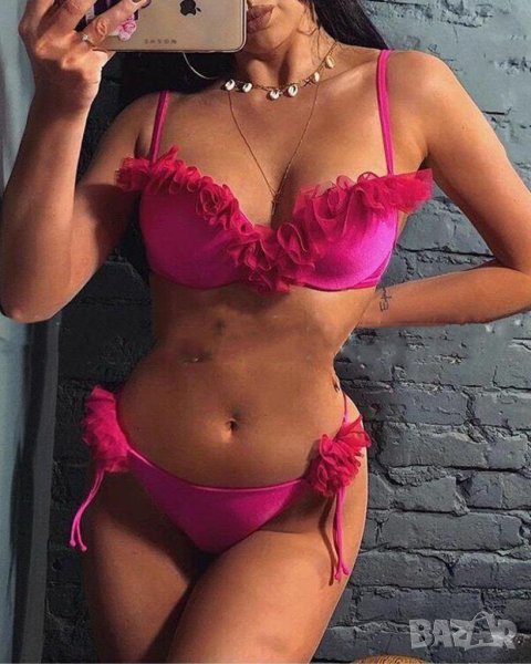 Розов бански твърди чашки , снимка 1