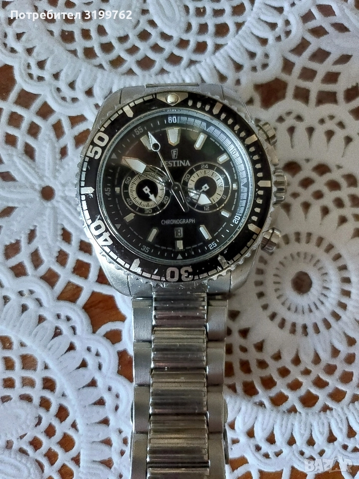 Фестина хронограф мод F16564, снимка 1
