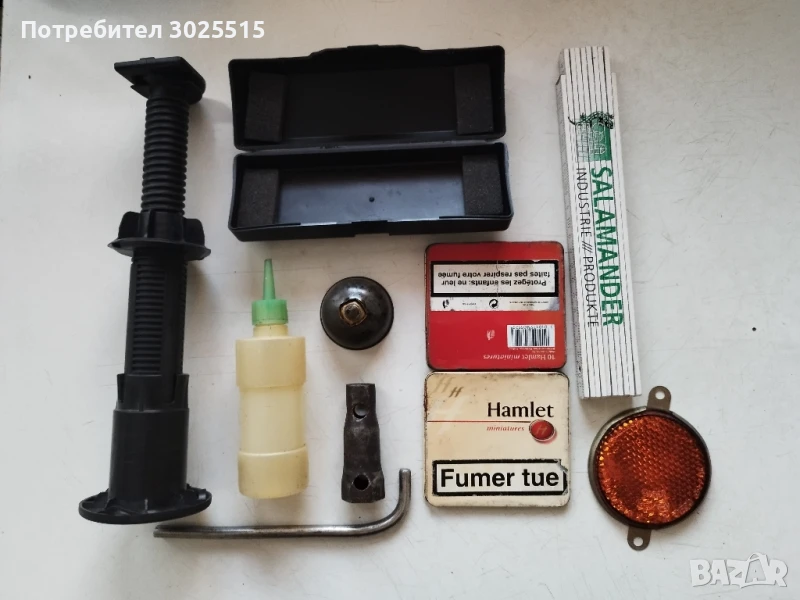  Стара метална кутийка, стара масльонка, снимка 1