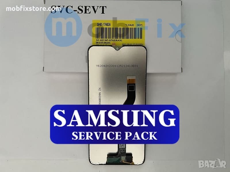 Оригинален дисплей с тъч скрийн за Samsung A10s, A107 / Service Pack, снимка 1