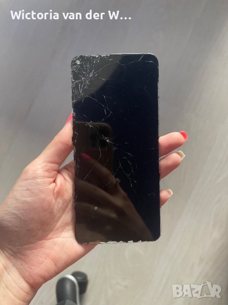 Здрав, оригинален дисплей с работещ тъч и счупено стъкло за Huawei Nova 5T, снимка 1