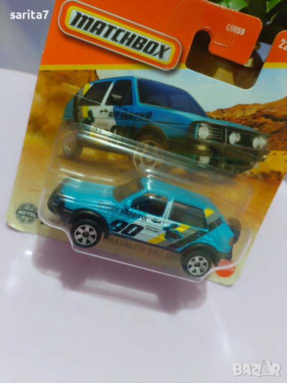 Количка vw golf country 90 Ruff Rabbit на Мачбокс , снимка 1