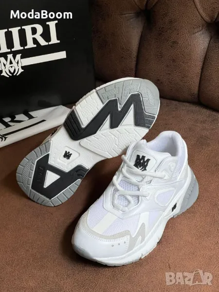 Amiri бели дамски маратонки , снимка 1