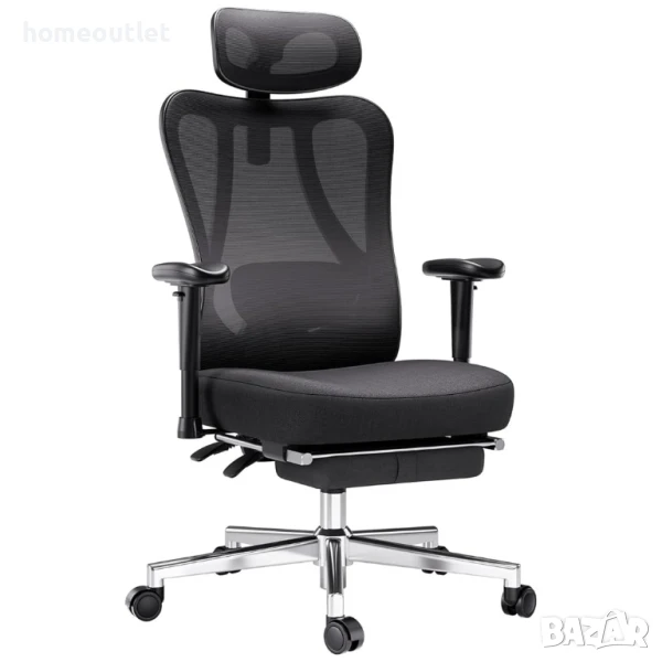 ПРОМОЦИЯ Ергономичен офис стол HBADA E101BSC-DLZ, снимка 1