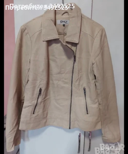 Дамско кожено яке, снимка 1