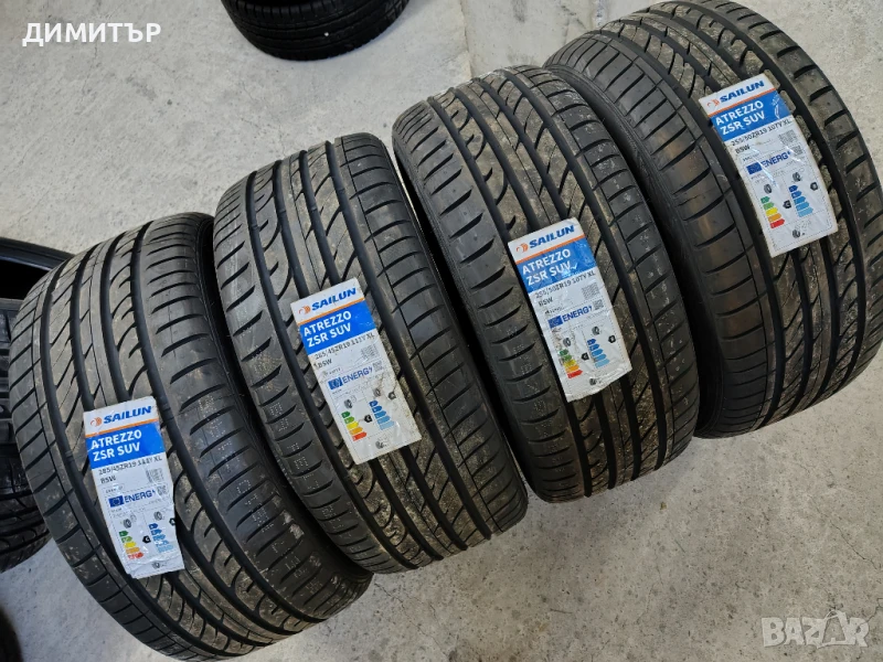 4бр.НОВИ летни гуми SAILUN 285 45 19+255 50 19 DOT24 цена за брой, снимка 1