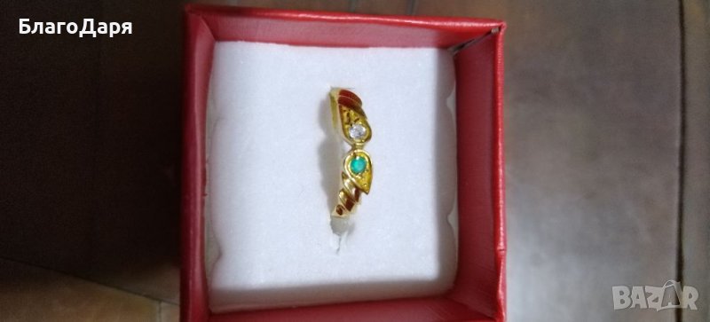 Златен пръстен 585, снимка 1