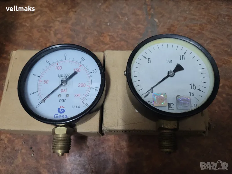 нови манометри , снимка 1