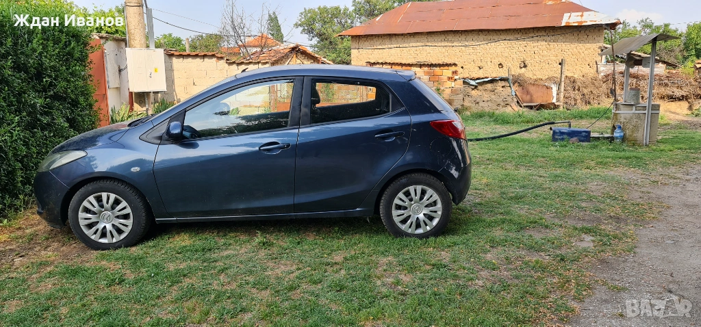 Mazda 2, 2008г., 125.000км, 1.4, 68 коня, дизел, повредена турбина, снимка 1