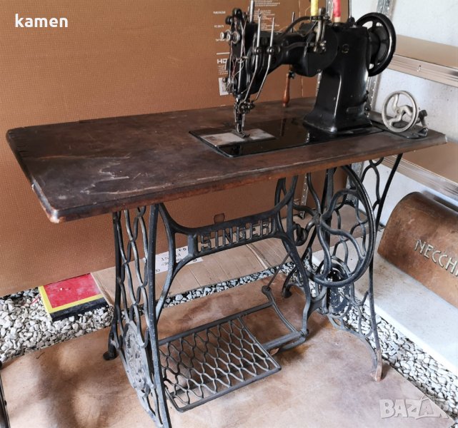 SINGER 72W12 1930г. професионална шевна машина, снимка 1