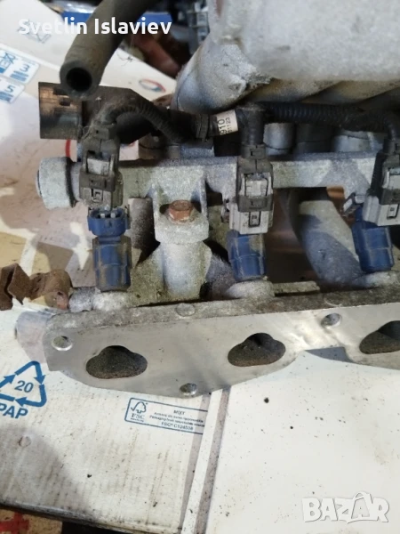 Бензинова рейка и дюзи Киа Пиканто 1,1 бензин , снимка 1