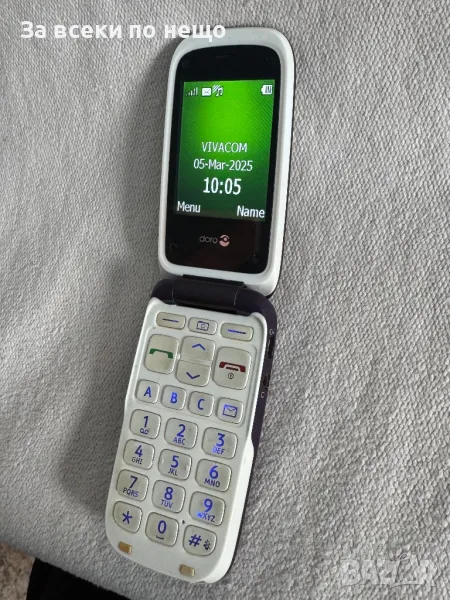 Gsm телефон за възрастни хора Doro PhoneEasy 612, снимка 1