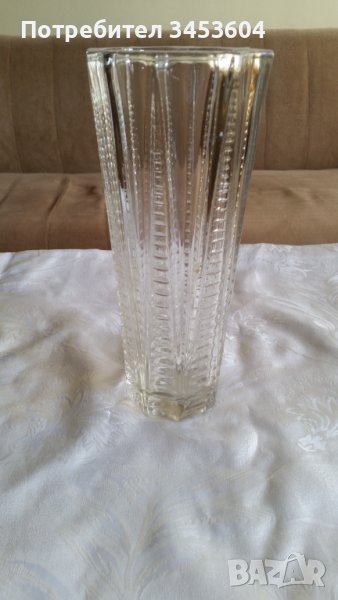 Ретро кристална ваза, снимка 1