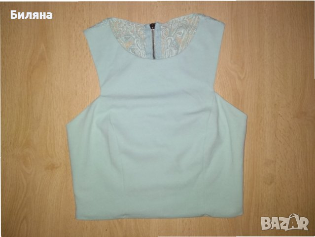 Топ с дантела на гърба, снимка 1