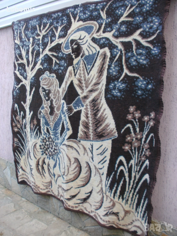 Уникално одеало - дебело - меко , чист памук- голямо !, снимка 1