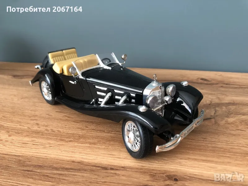 Модел на Mercedes 500 K Roadster , снимка 1