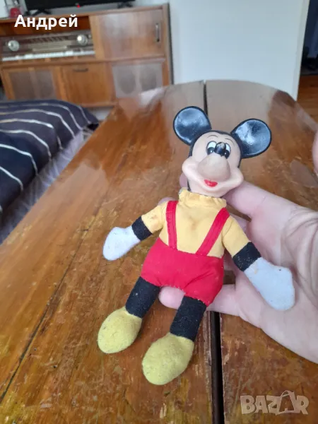 Стара кукла Мики Маус, снимка 1