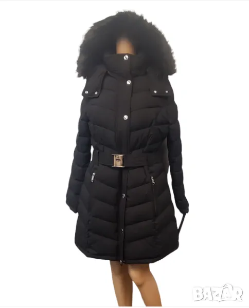 Tommy Hilfiger Дамско яке/ палто с колан размер М водоустойчиво, снимка 1