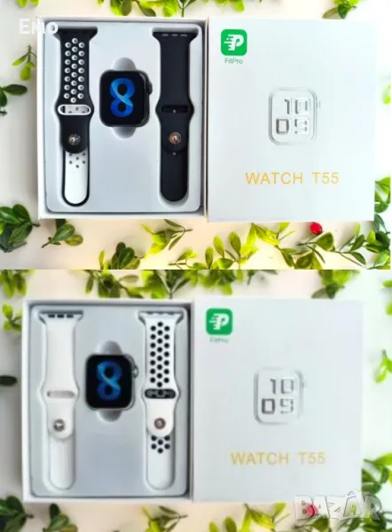 Смарт часовник- T55 - 2 бр каишки , снимка 1