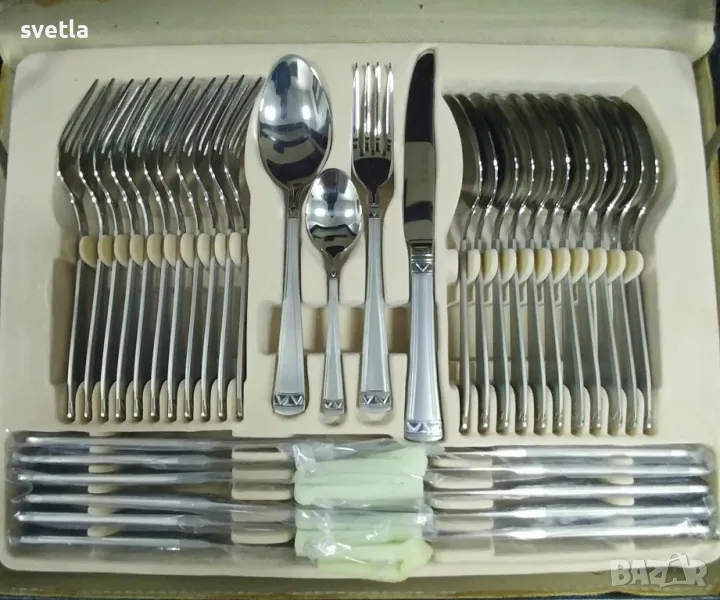 Комплект прибори за хранене-"Solingen"-72части, снимка 1