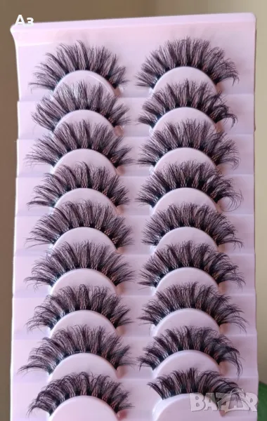 Сет мигли от естествен косъм , снимка 1