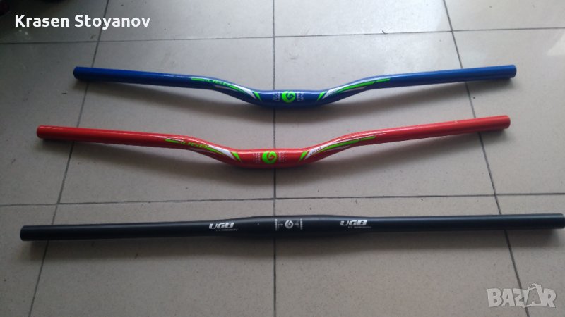 Алуминиево кормило за велосипед 31.8мм, снимка 1