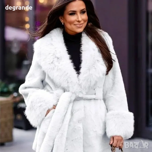  Уникално дамско палто , снимка 1