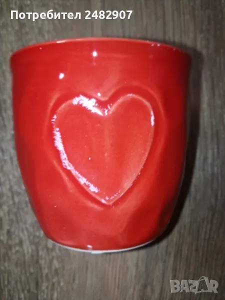 Малка керамична кашпа, снимка 1