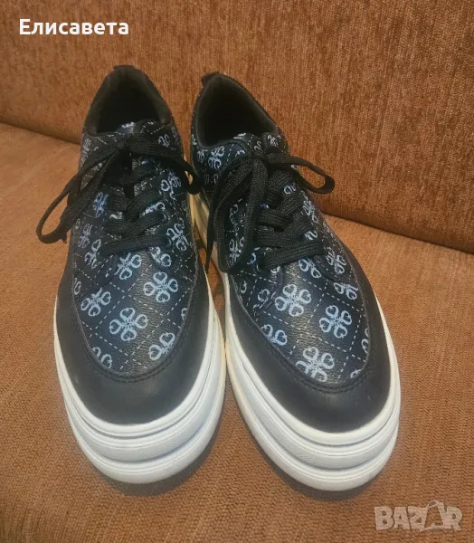 Дамски кецове на платформа , снимка 1