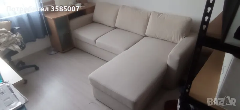 Продавам разтегателен ъглов диван, снимка 1