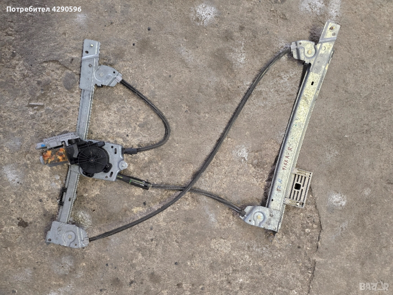 Стъклоподемник десен за Opel Tigra B / Опел Тигра Б , снимка 1