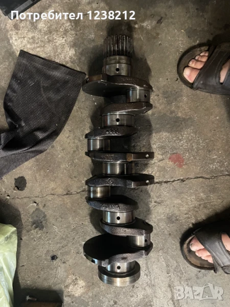 Колянов вал и маховик за Фиат Дукато 2,5 TDI 350лв., снимка 1