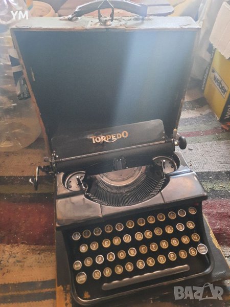 Уникална ретро пишеща машина torpedo , снимка 1