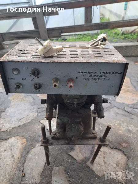 Транзисторен стабилизиран токоизправител  .ТСТ12 -5, снимка 1