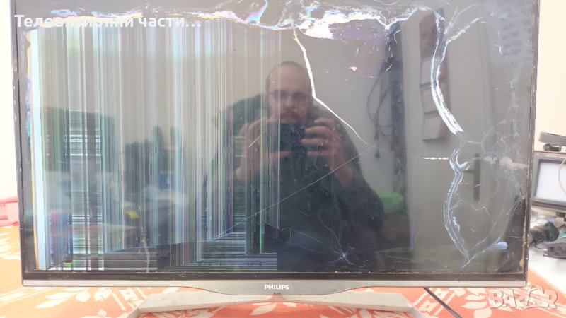Philips 32PFL5008T/12 със счупен екран-715G5793-P02-000-002H/715G5713-M01-000-005N /LC320EUE(FF)(F1), снимка 1