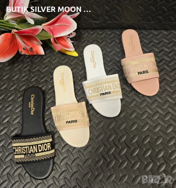 Дамски Чехли 💫Dior, снимка 1